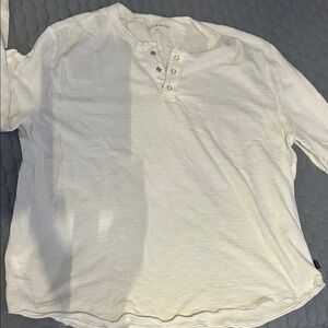 Lucky Brand Cream Long Sleeve Henley